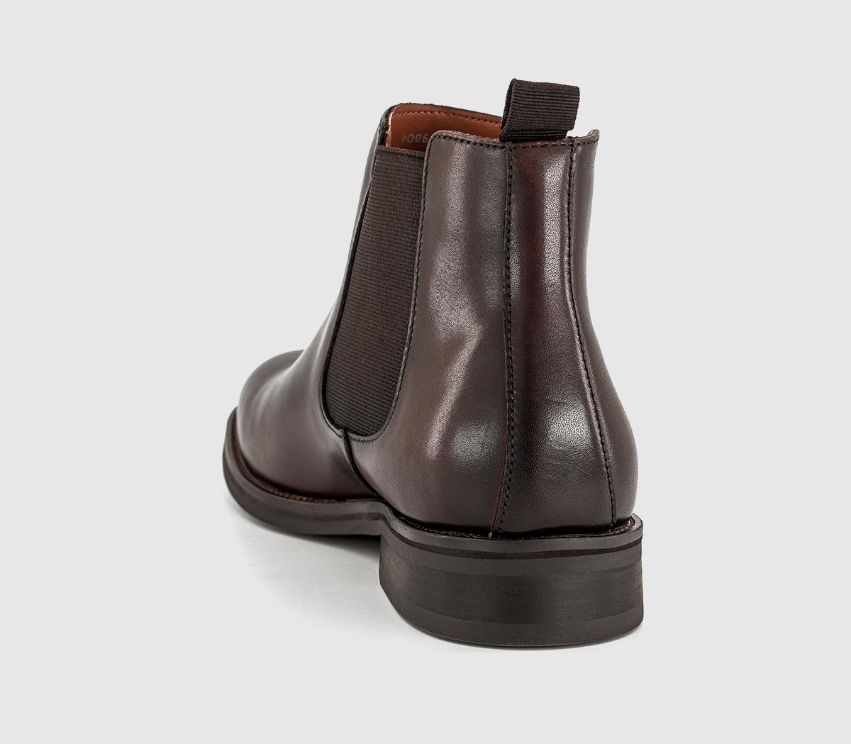 OFFICEBarlow Chelsea BootsChocolate Brown 