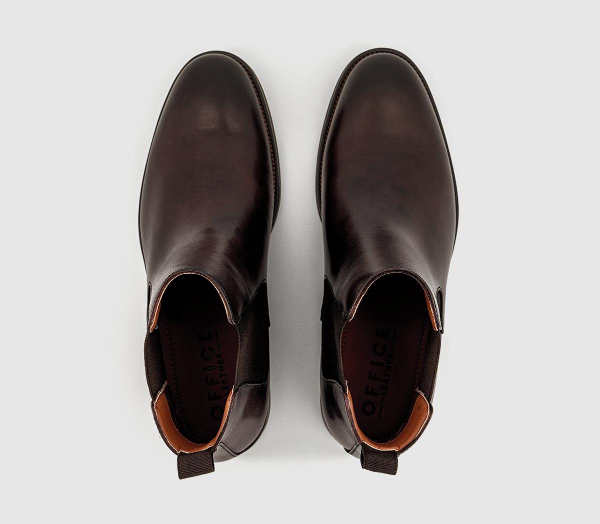 OFFICEBarlow Chelsea BootsChocolate Brown 