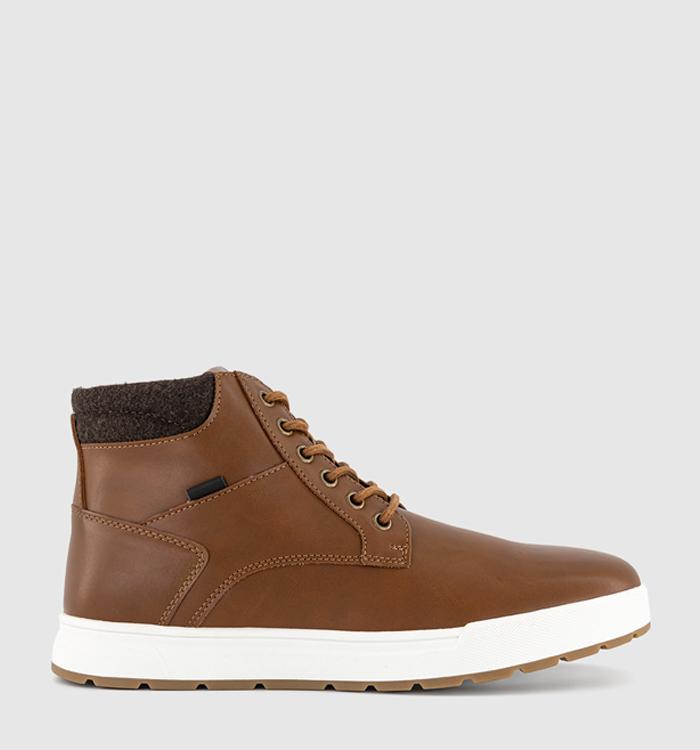 OFFICE Burnley Hybrid Hightop boots Tan