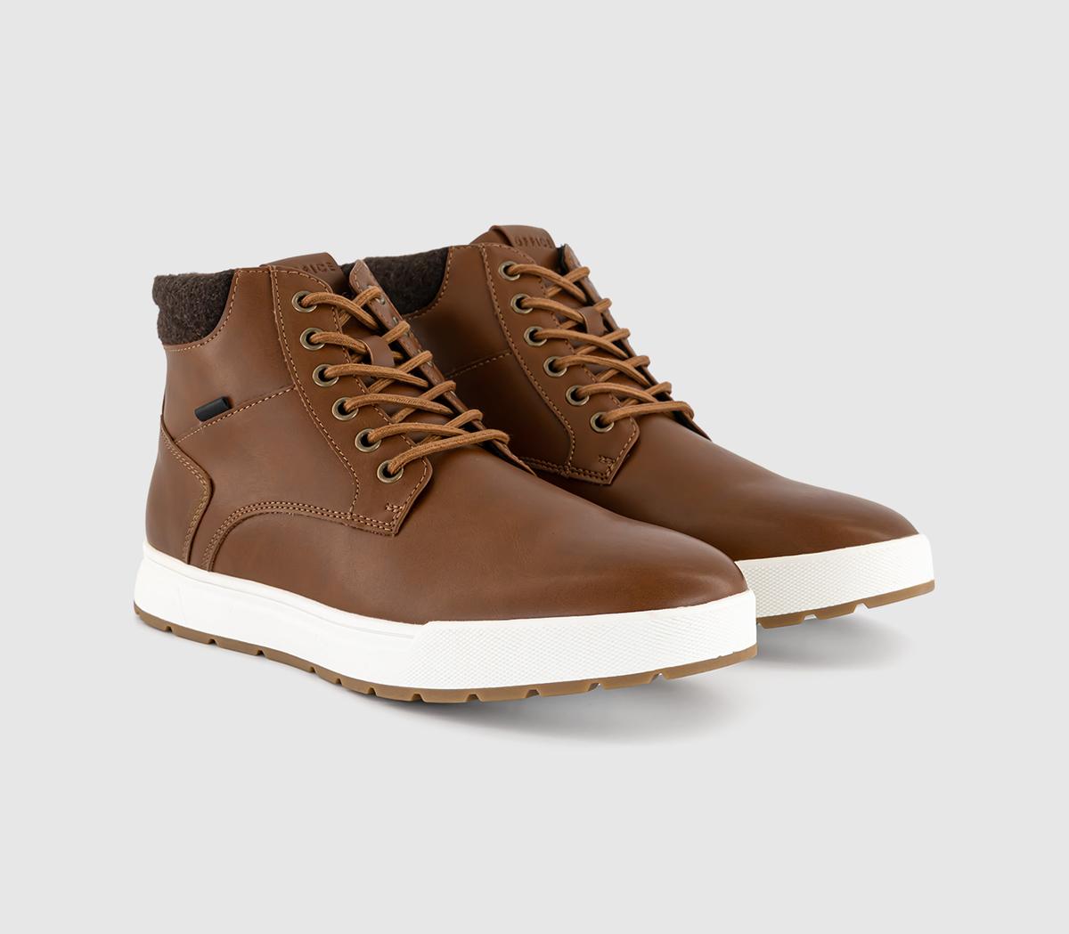 OFFICEBurnley Hybrid Hightop bootsTan