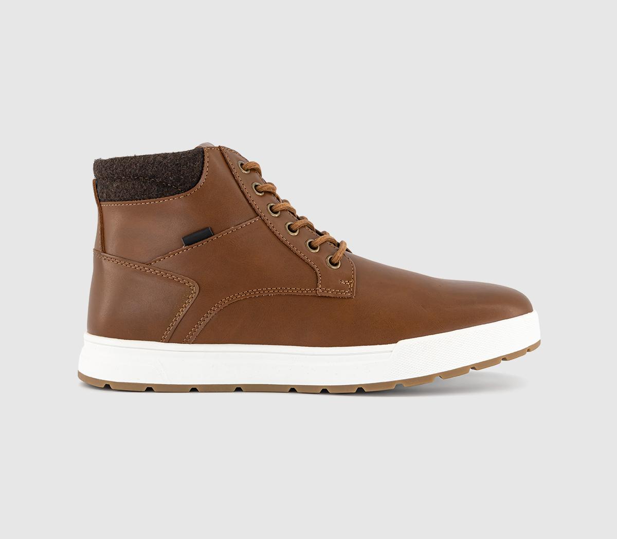 OFFICEBurnley Hybrid Hightop bootsTan