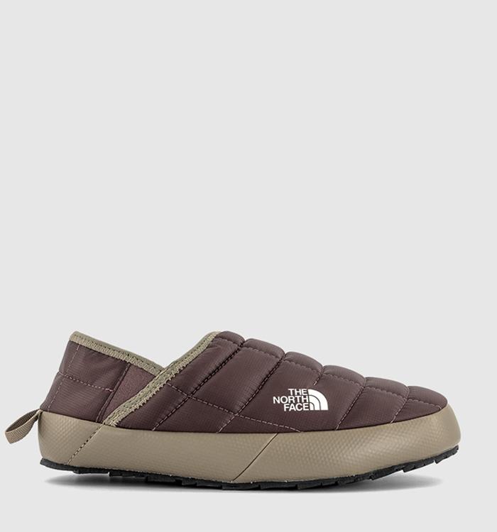 The North Face Thermoball Traction Mules Tawny Quartz Mocha Brown