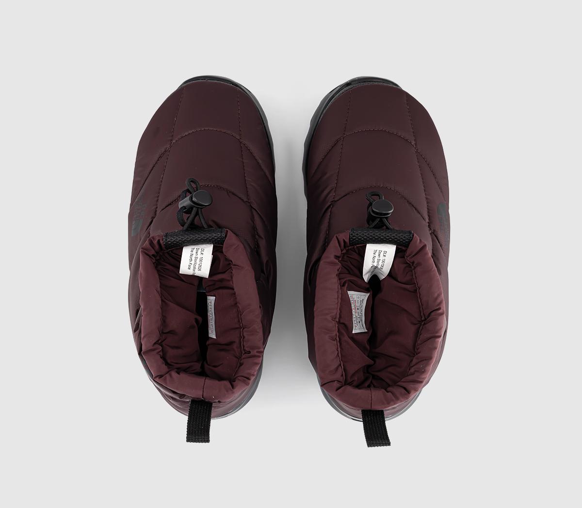 The North FaceNuptse Traction ChukkaDeep Burgundy Black