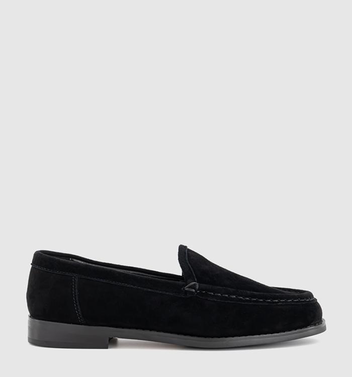 Tony Bianco Zoe Loafers Black Suede