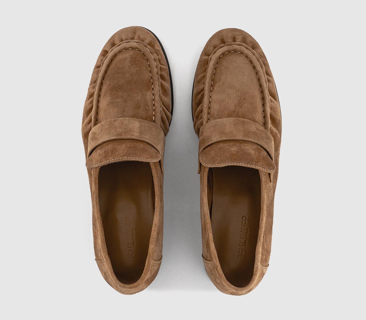 Tony BiancoGatsby Loafers Tony BiancoGatsby LoafersTaupe Suede
