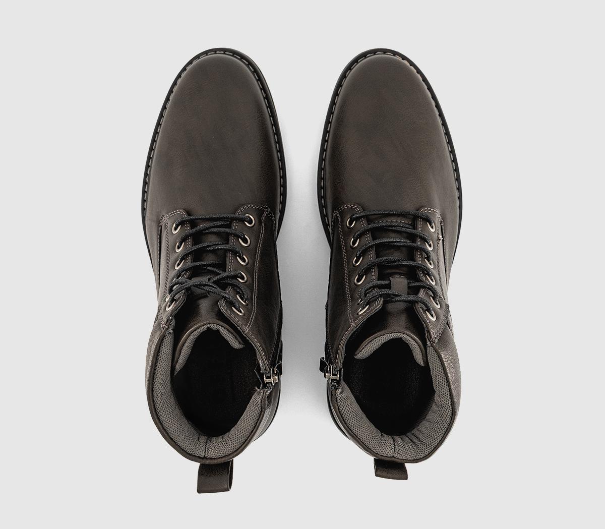 OFFICEBlake Casual Lace Up BootsGrey