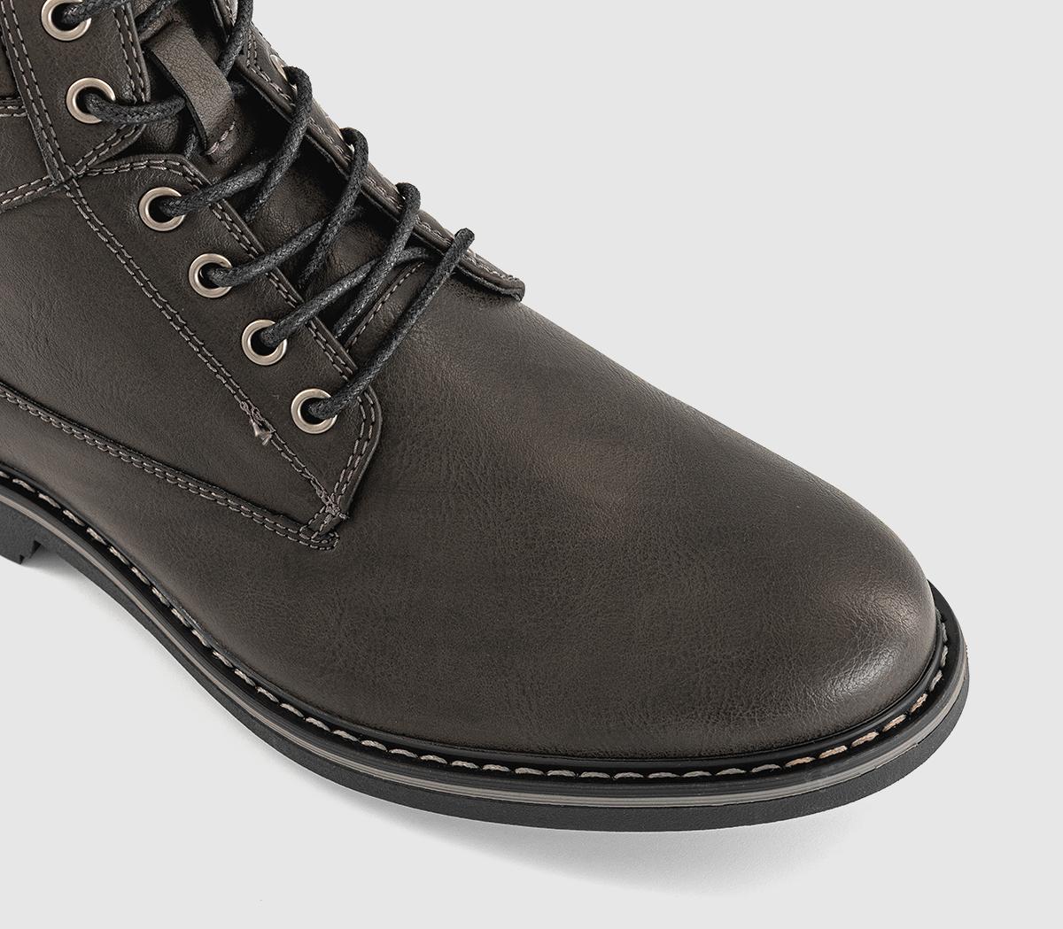 OFFICEBlake Casual Lace Up BootsGrey