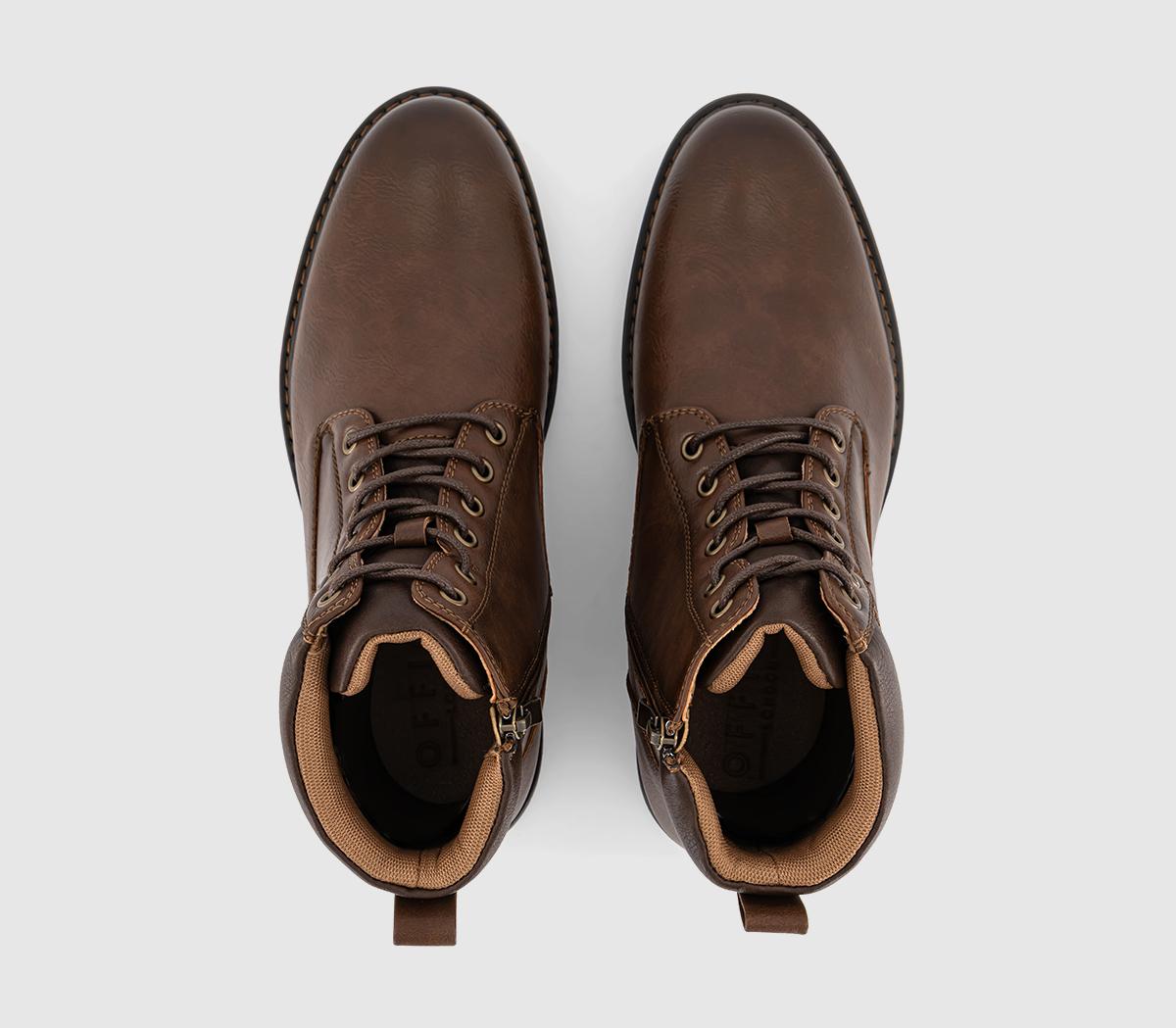 OFFICEBlake Casual Lace Up BootsTan