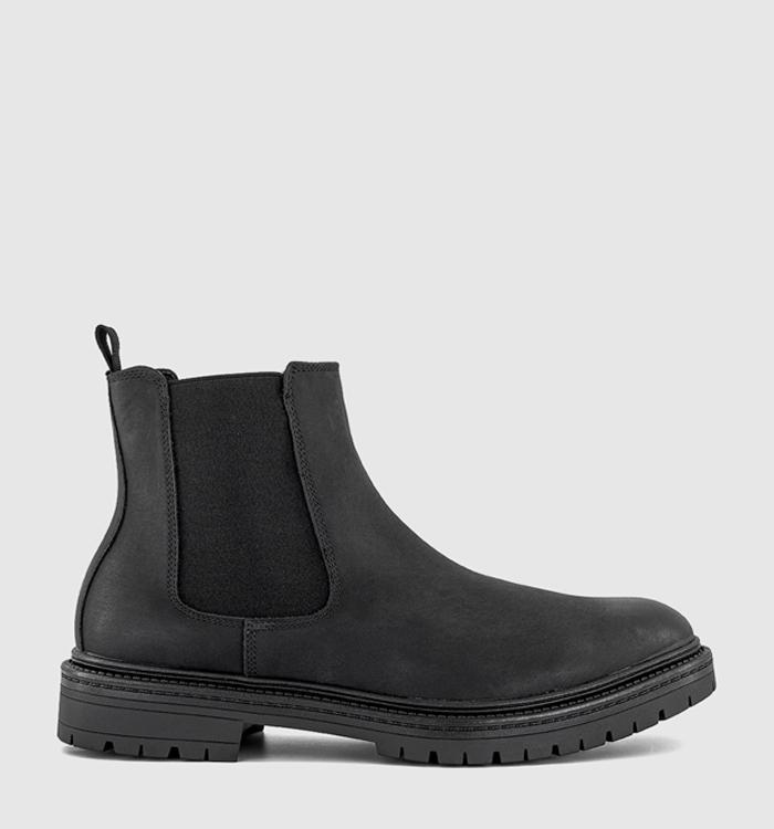 OFFICE Baldwin Chunky Chelsea Boot Black