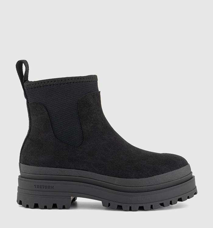 Tretorn Cela Hybrid Chelsea Boots Black