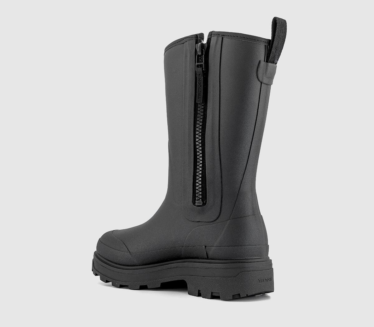 TretornHalla Mid Warm Lined Welly BootsBlack