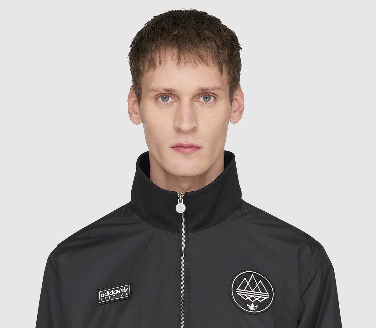 adidas Hudswell SPZL Jacket Black - Men's Clothing