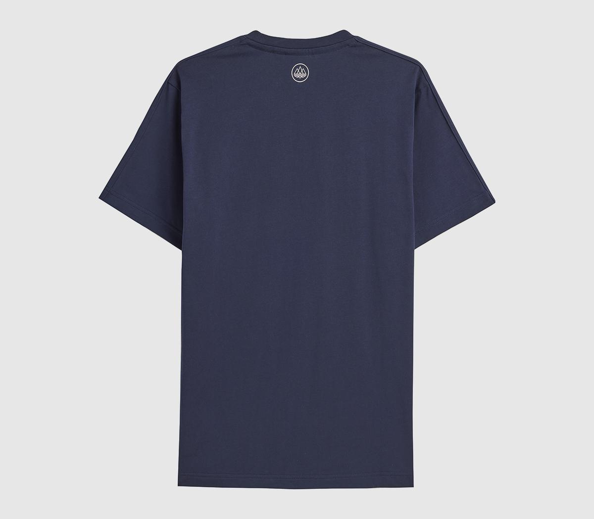 adidas Brockhall SPZL Tees Night Navy - Men's Clothing