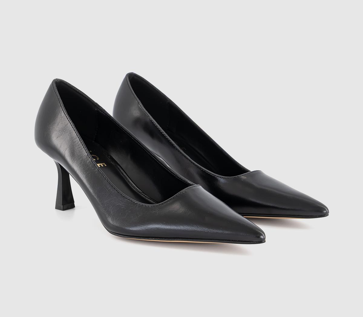 OFFICEMakeover Kitten Court HeelsBlack
