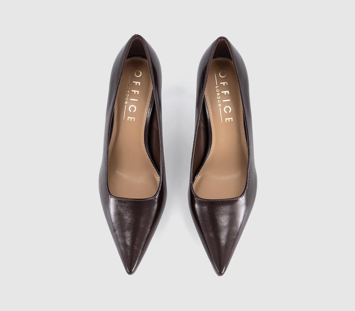 OFFICEMakeover Kitten Heels CourtBrown