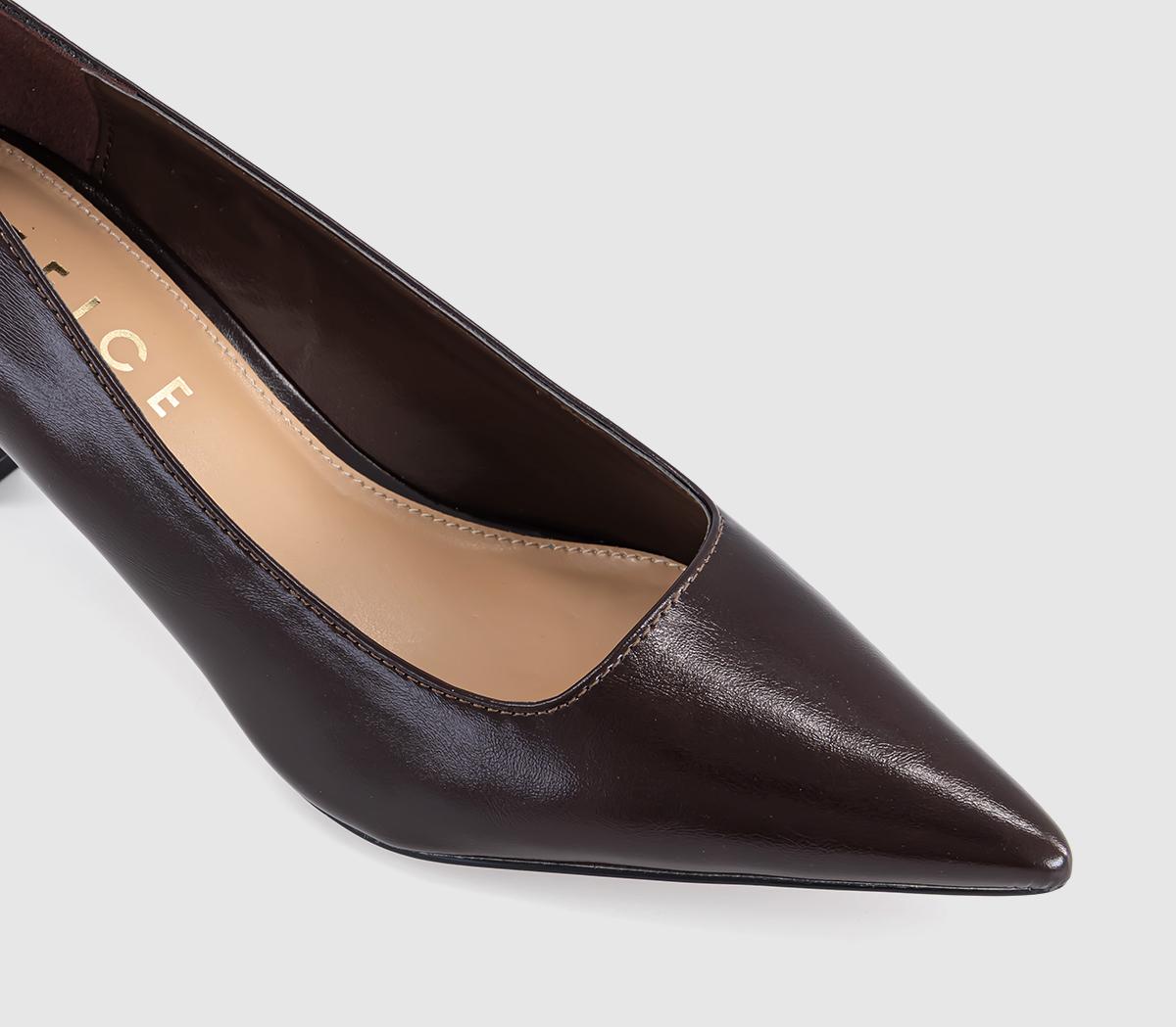 OFFICEMakeover Kitten Heels CourtBrown