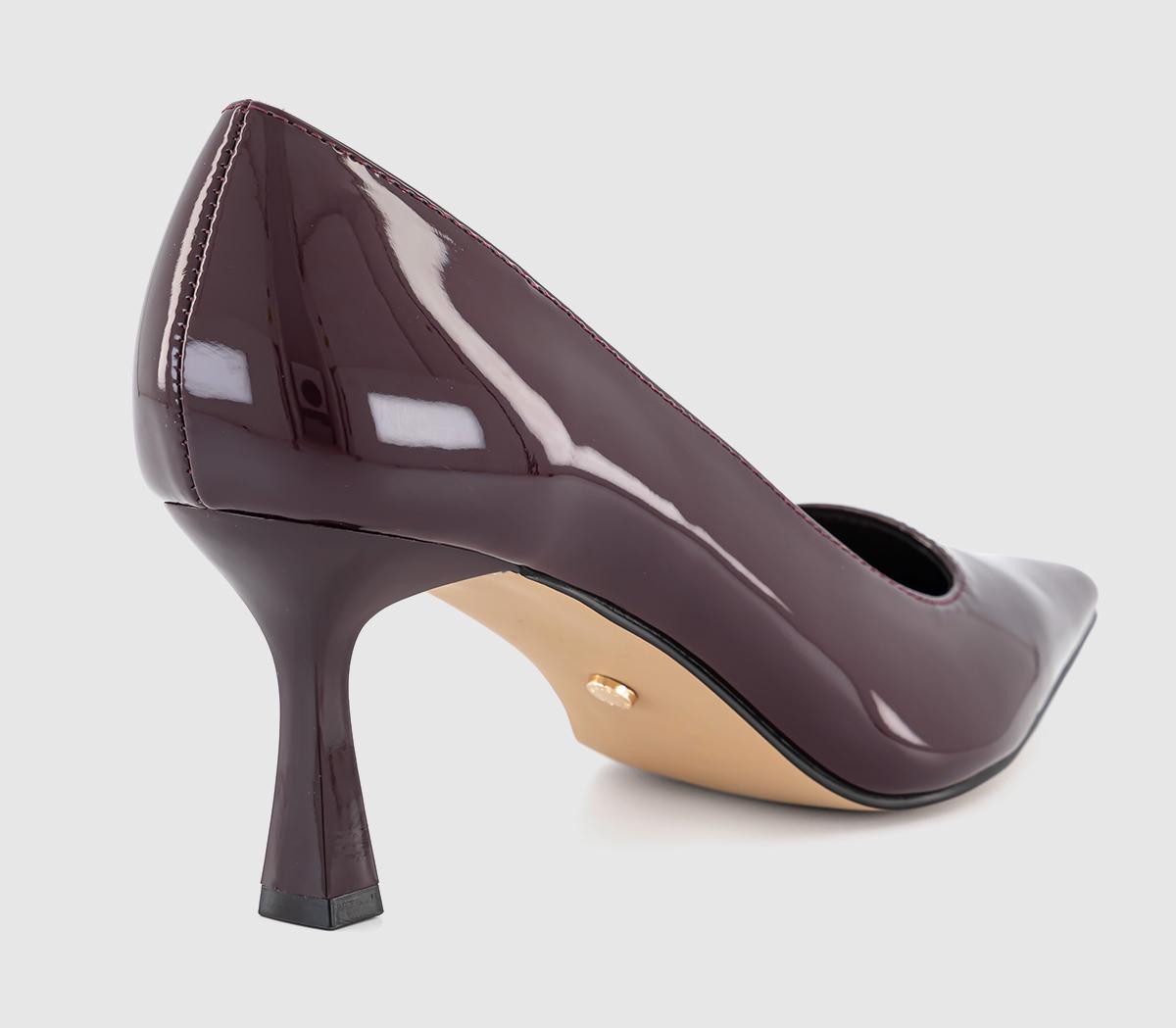 OFFICEMakeover Kitten Court Heels OFFICEMakeover Kitten Court HeelsBurgundy