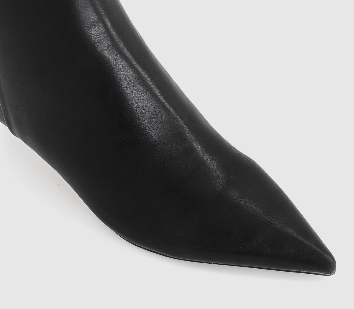 OFFICEAlessia Kitten Heel Ankle BootsBlack