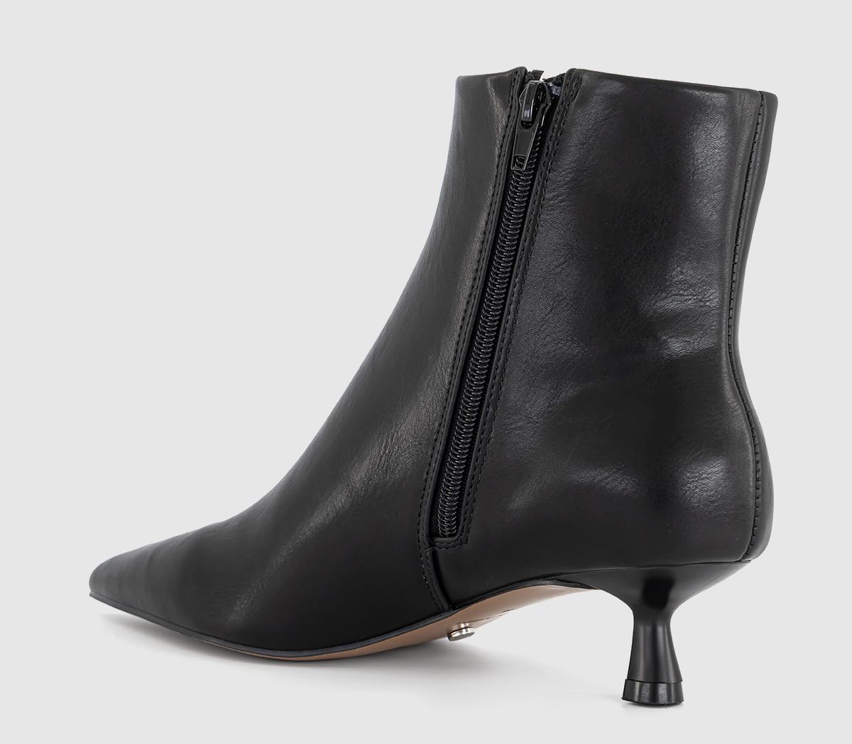 OFFICEAlessia Kitten Heel Ankle BootsBlack