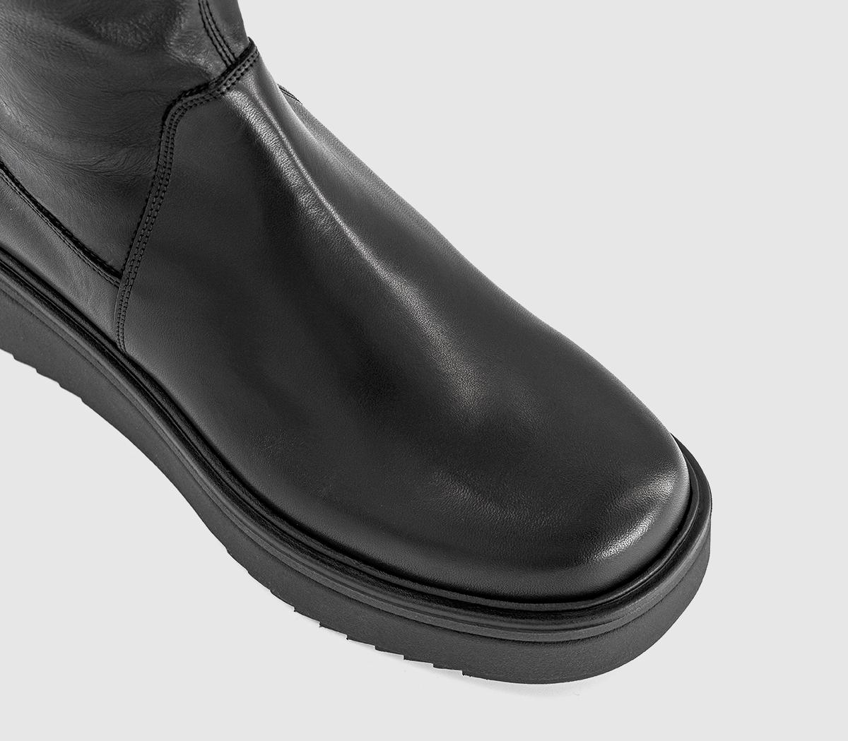 Vagabond ShoemakersTara Stretch Platform Chelsea BootsBlack Leather