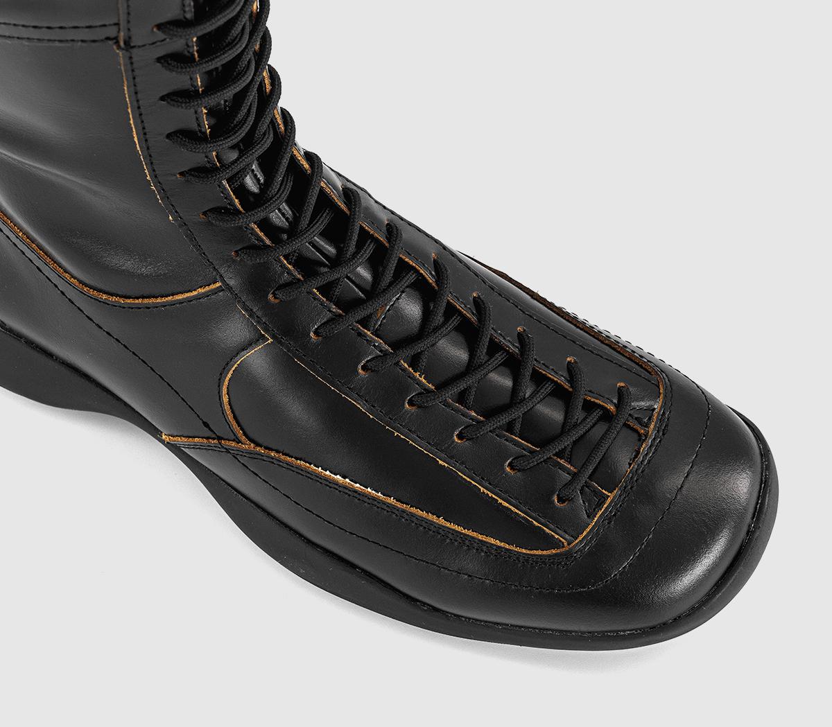 Vagabond ShoemakersSky Lace Up BootsBlack Leather