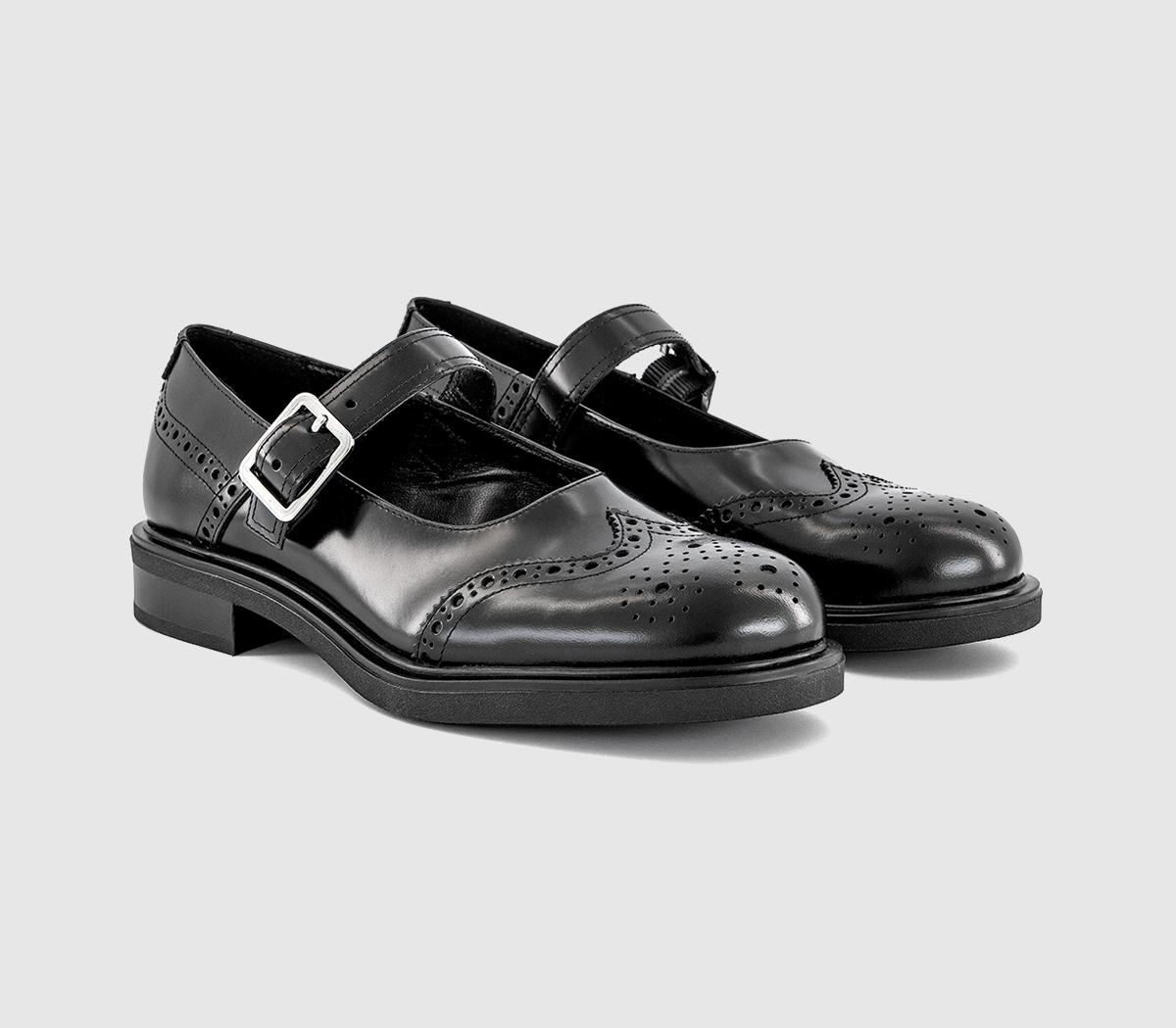 Vagabond ShoemakersFreya Mary Jane ShoesBlack Polished Leather