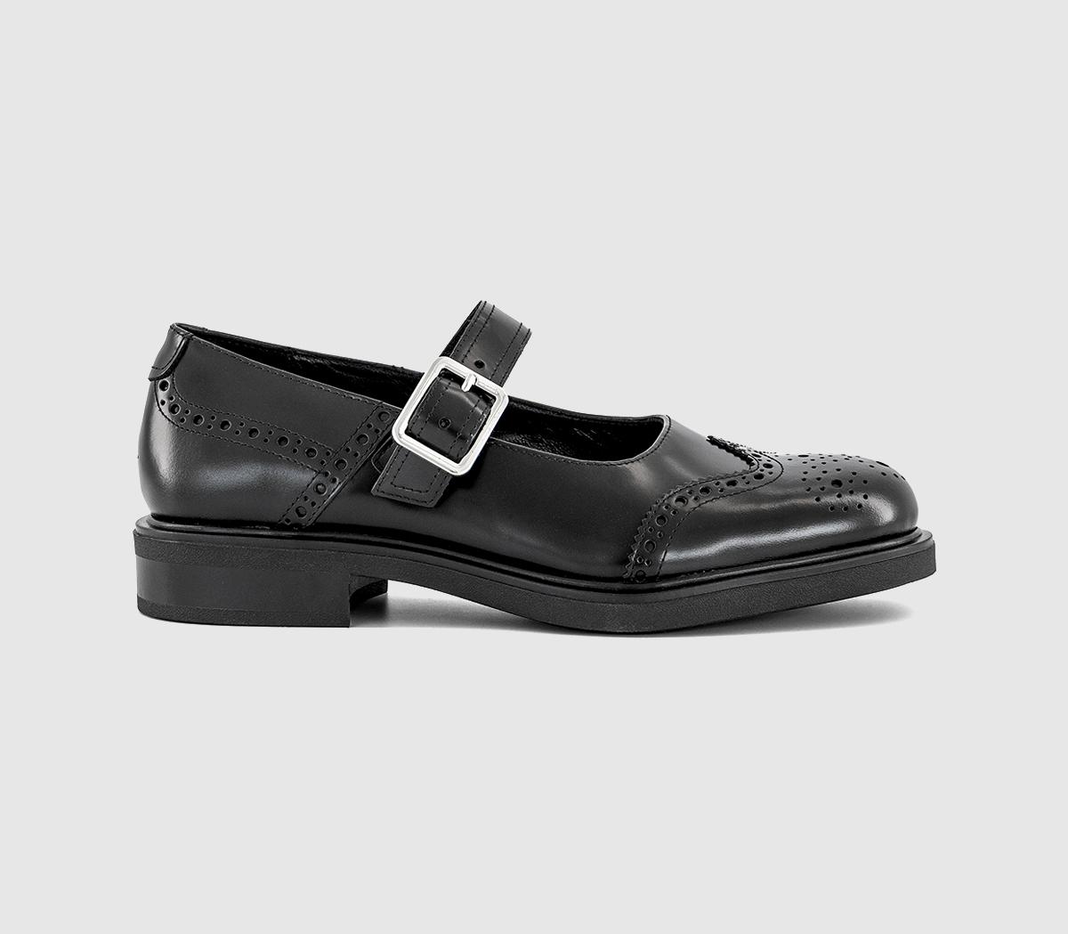 Vagabond ShoemakersFreya Mary Jane ShoesBlack Polished Leather