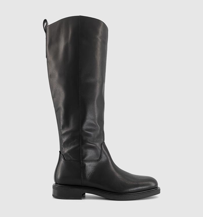 Vagabond Shoemakers Freya Tall Boots Black Leather