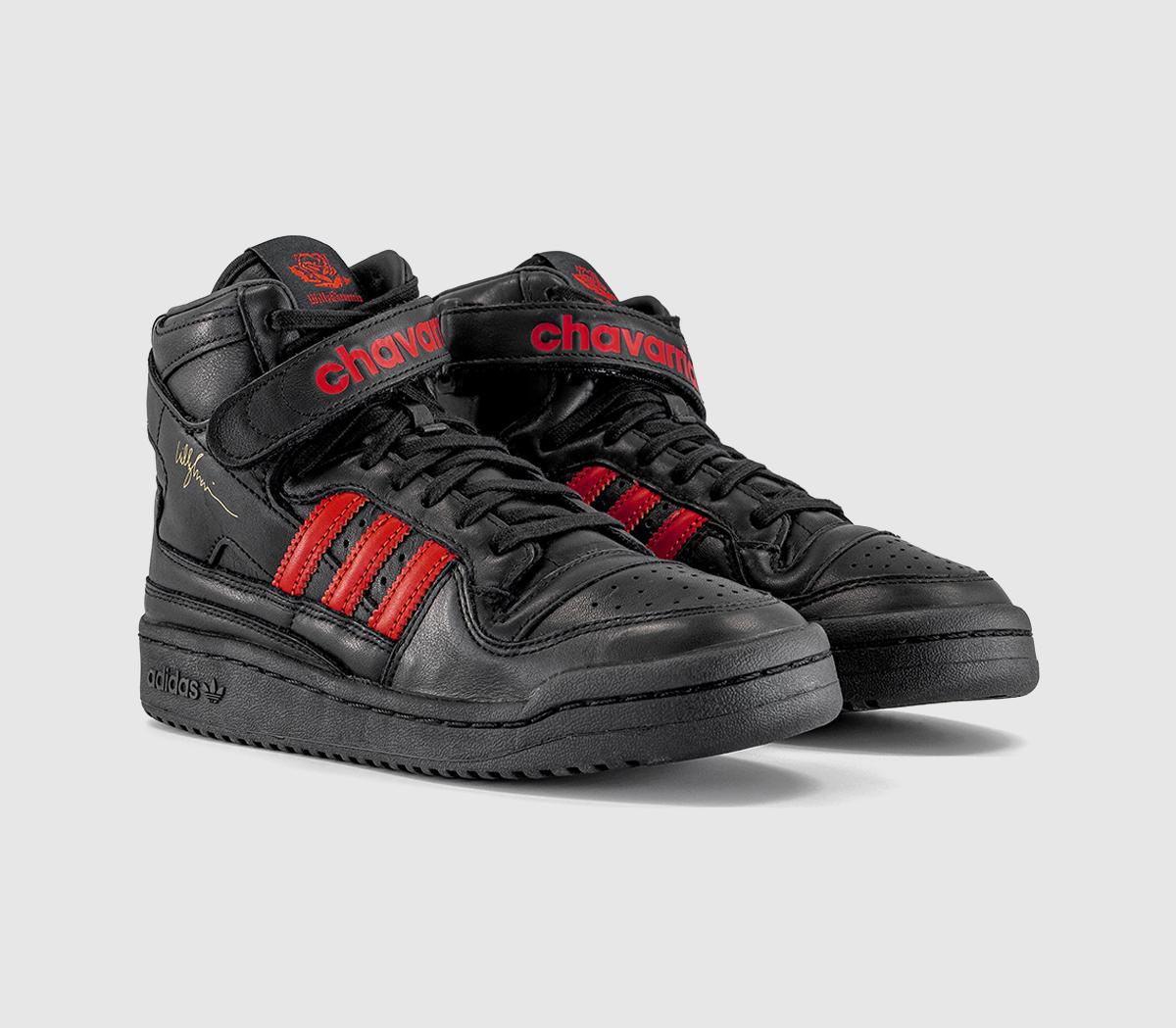 adidasadidas x Chavarria Forum Boots MidCore Black Red Carbon