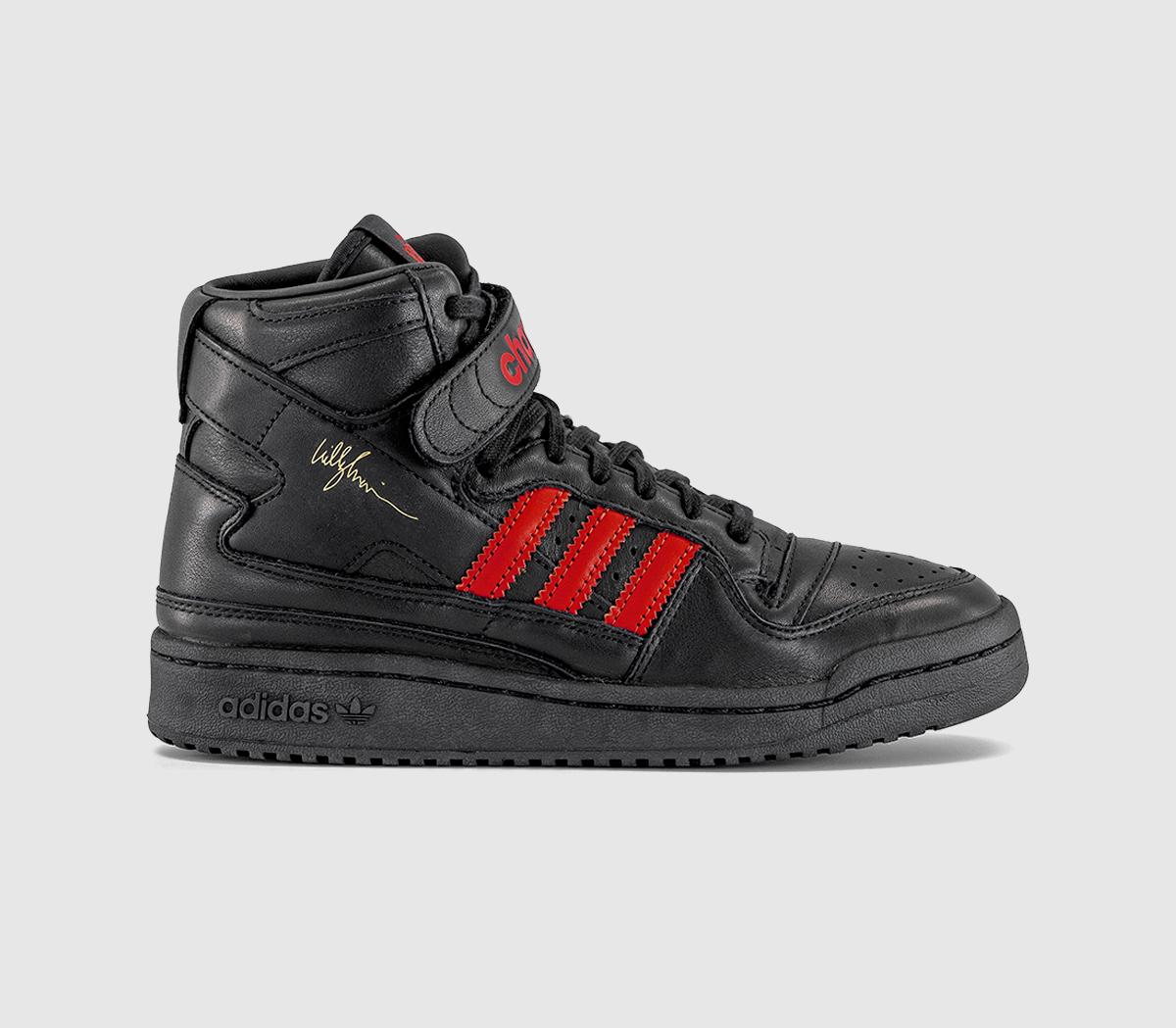 adidasadidas x Chavarria Forum Boots MidCore Black Red Carbon