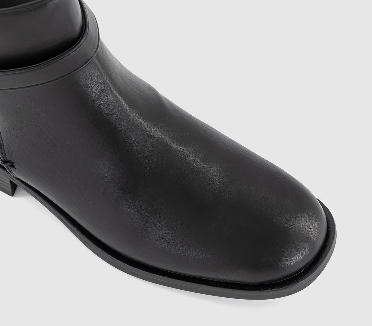 OFFICEAthens Buckle Strap Ankle BootsBlack