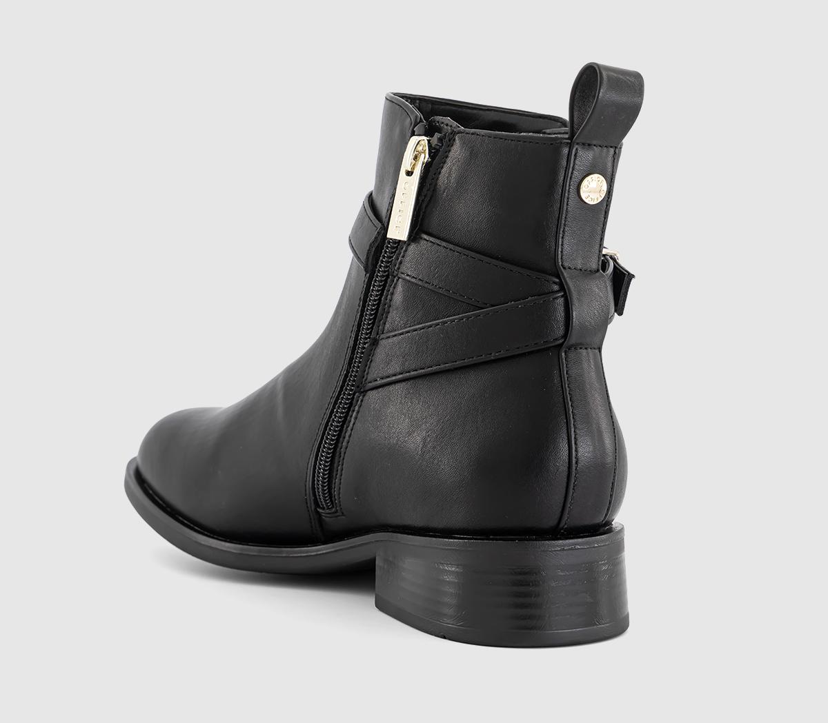 OFFICEAthens Buckle Strap Ankle BootsBlack