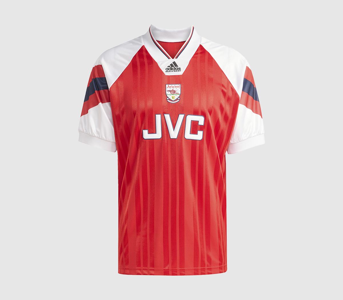 adidasArsenal FC H Jersey 92-94Team Collegiate Red