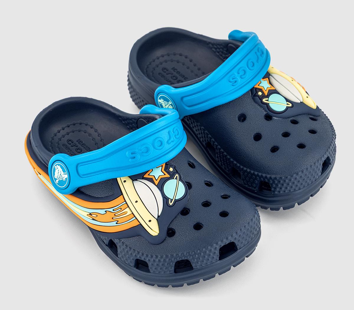 CrocsClassic Clog Toddler CrocsNavy Light Up