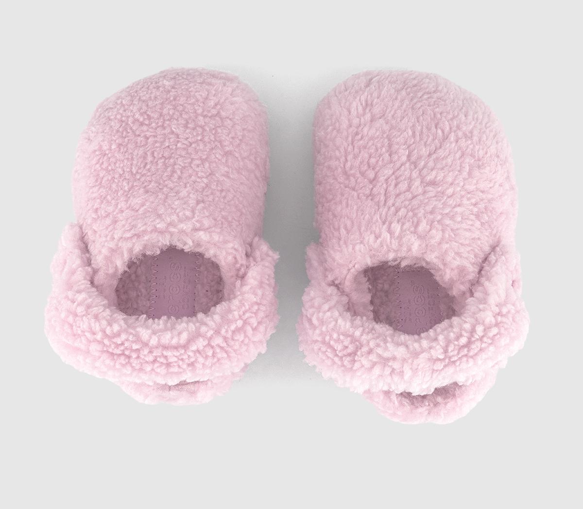 CrocsClassic Cozzzy Slippers ToddlerPink Milk