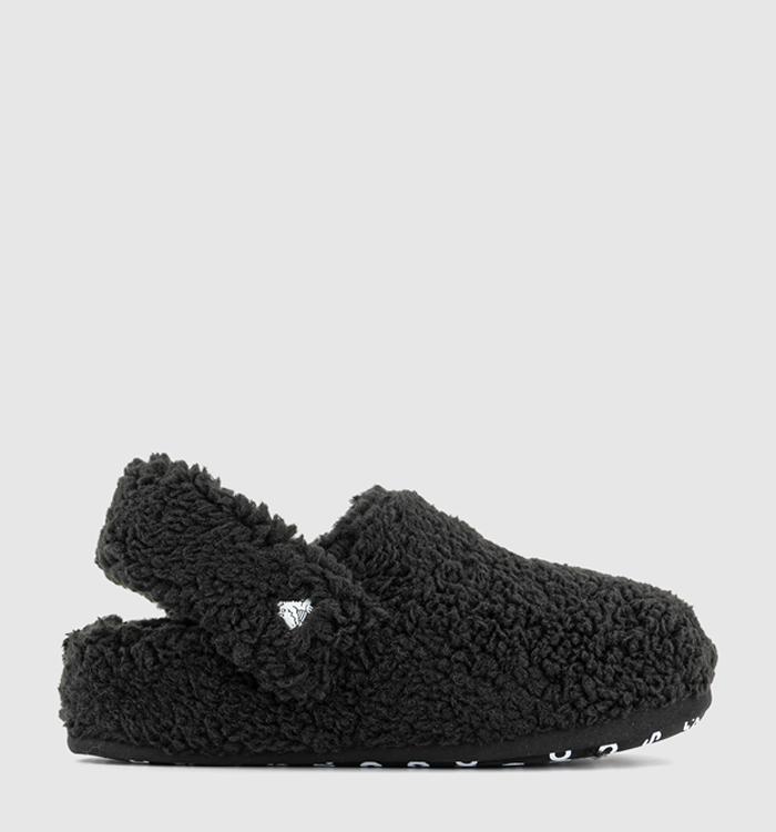 Crocs Classic Cozzzy Slippers Kids Black