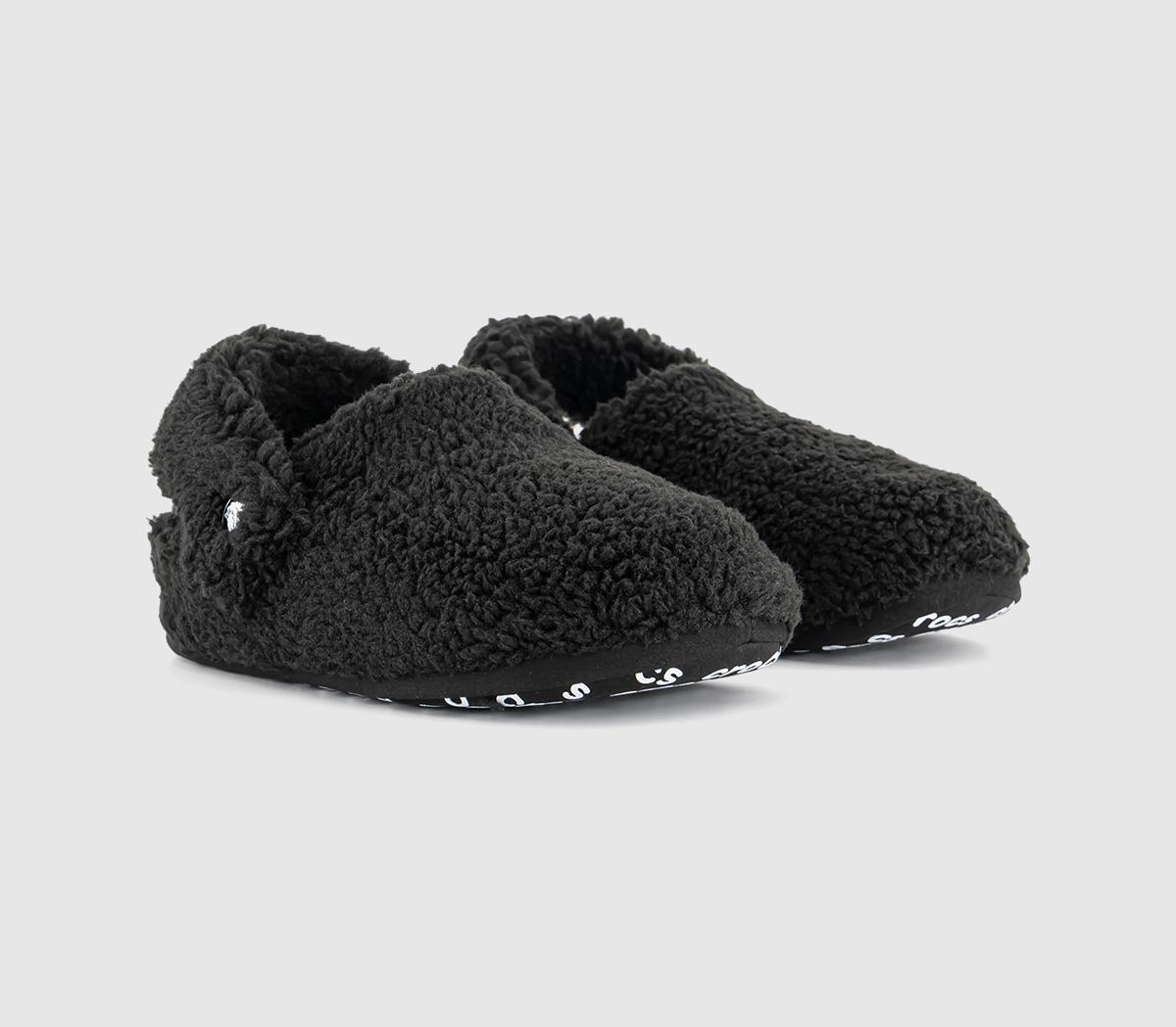 CrocsClassic Cozzzy Slippers KidsBlack