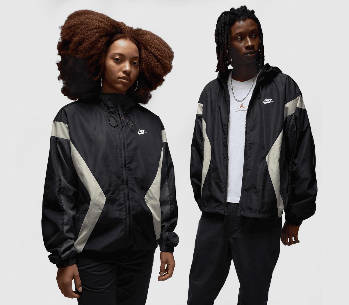 JordanNigel Sylvester Bike Draft JacketBlack Iron Grey Light Cream Cinnaba