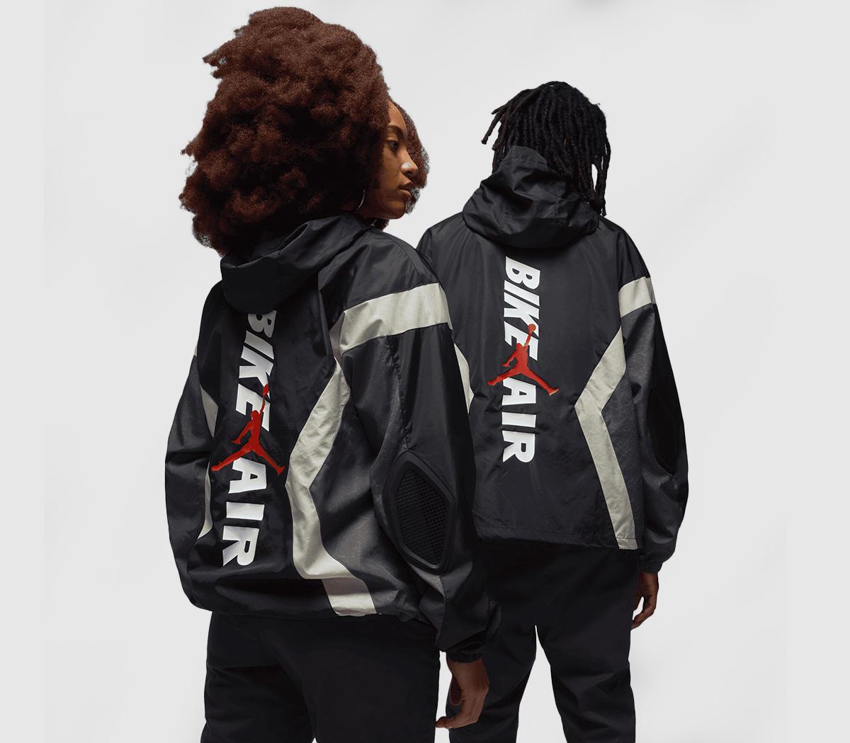 Jordan Nigel Sylvester Bike Draft Jacket Black Iron Grey Light