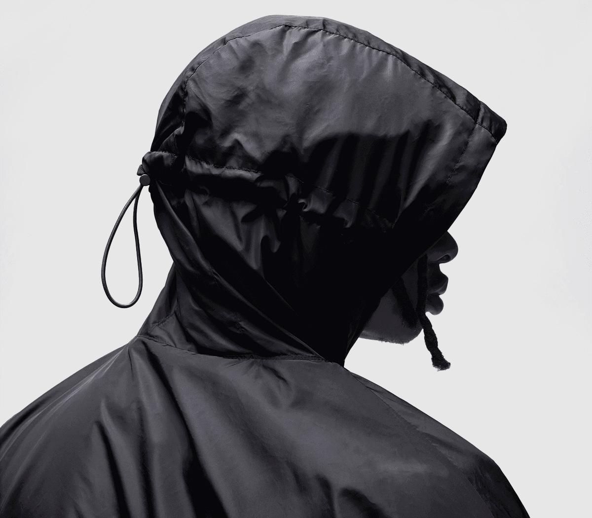 JordanNigel Sylvester Bike Draft JacketBlack Iron Grey Light Cream Cinnaba