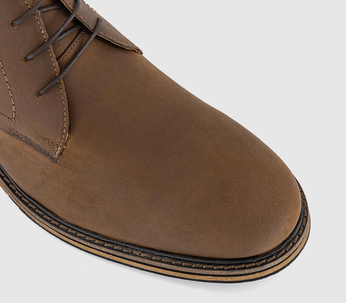 OFFICEBernie Casual Chukka BootsBrown Nubuck