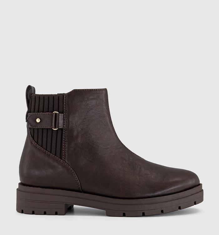 TOMS Astrid Ankle BootS Brown