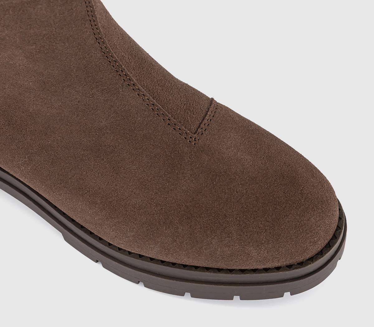 TOMSAstrid Ankle BootsOak Brown Suede