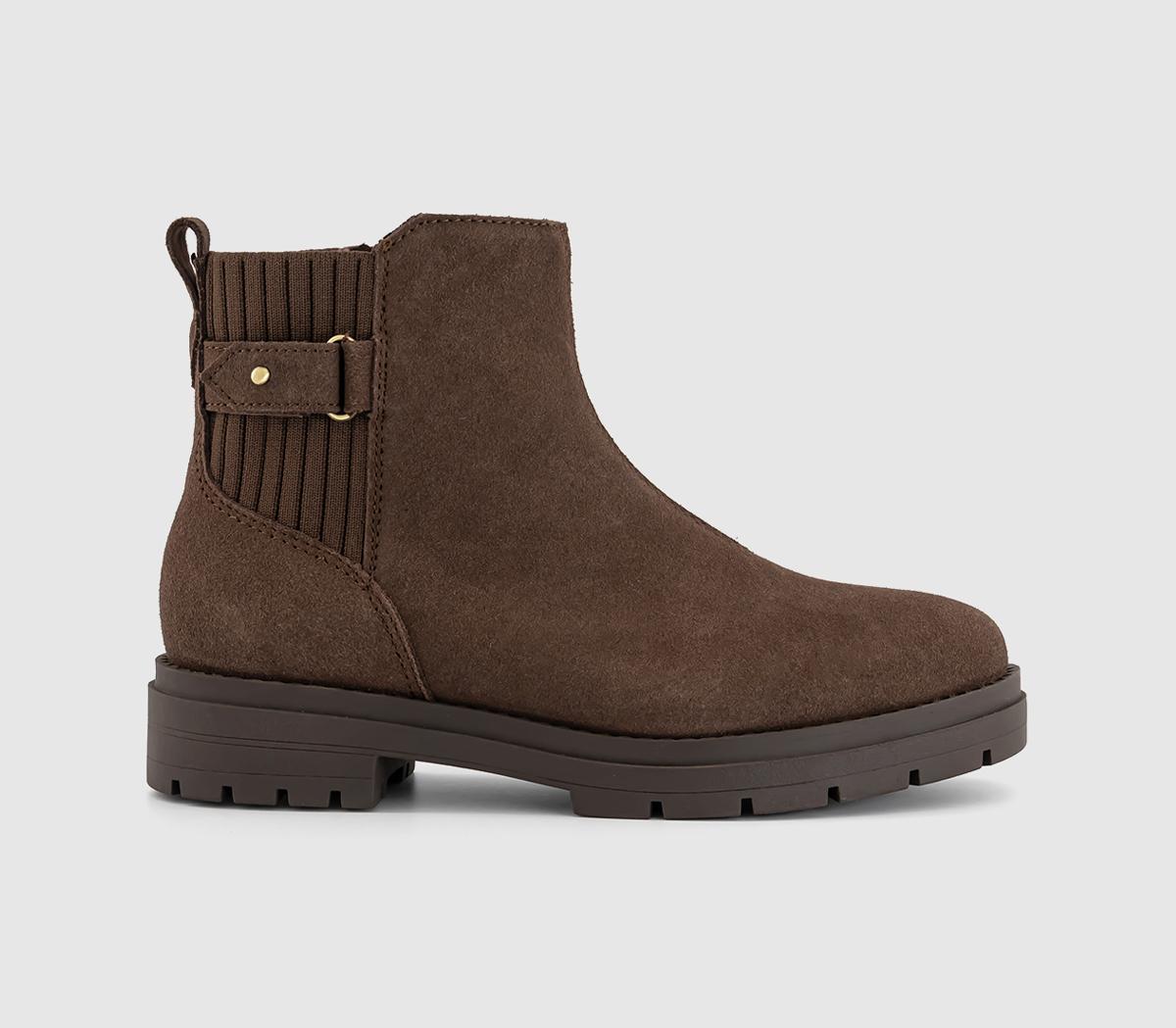 TOMSAstrid Ankle BootsOak Brown Suede