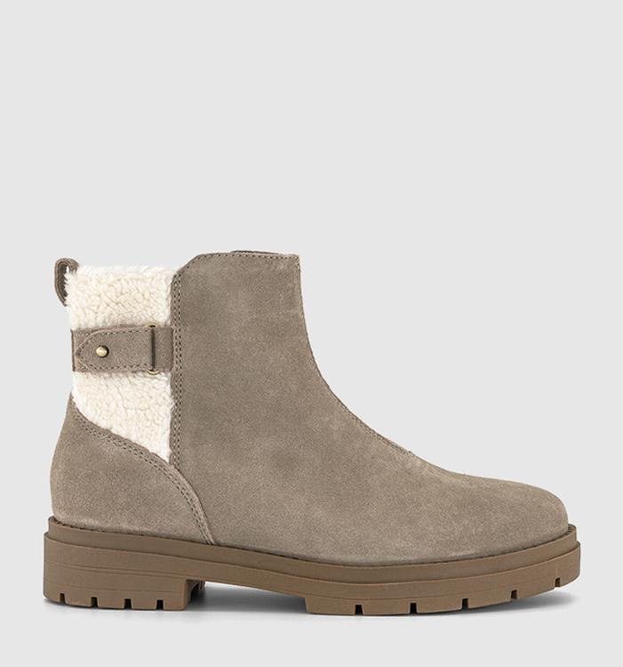 TOMS Astrid Ankle Boots Dune Suede