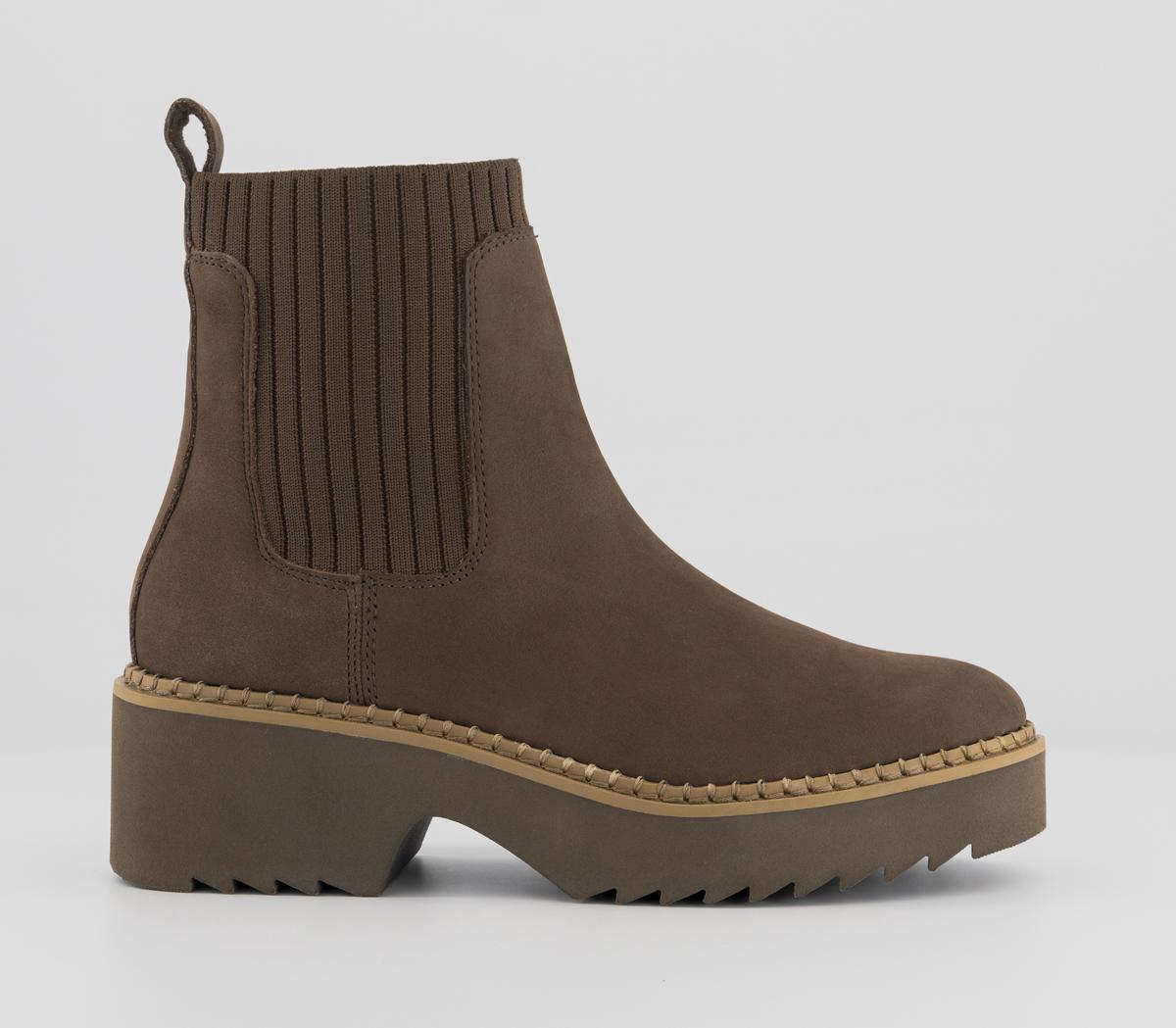 Toms Millie Ankle Boots Oak  Brown in Women's Size 6, Office Shoes