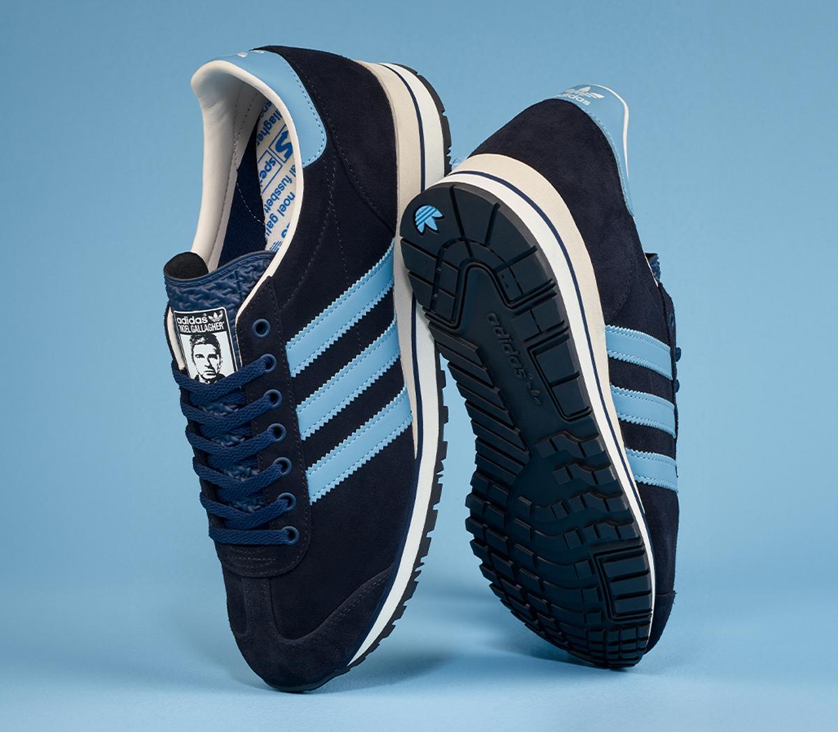 adidas NG Marathon SPZL Trainers Night Navy Clear Blue Core Black