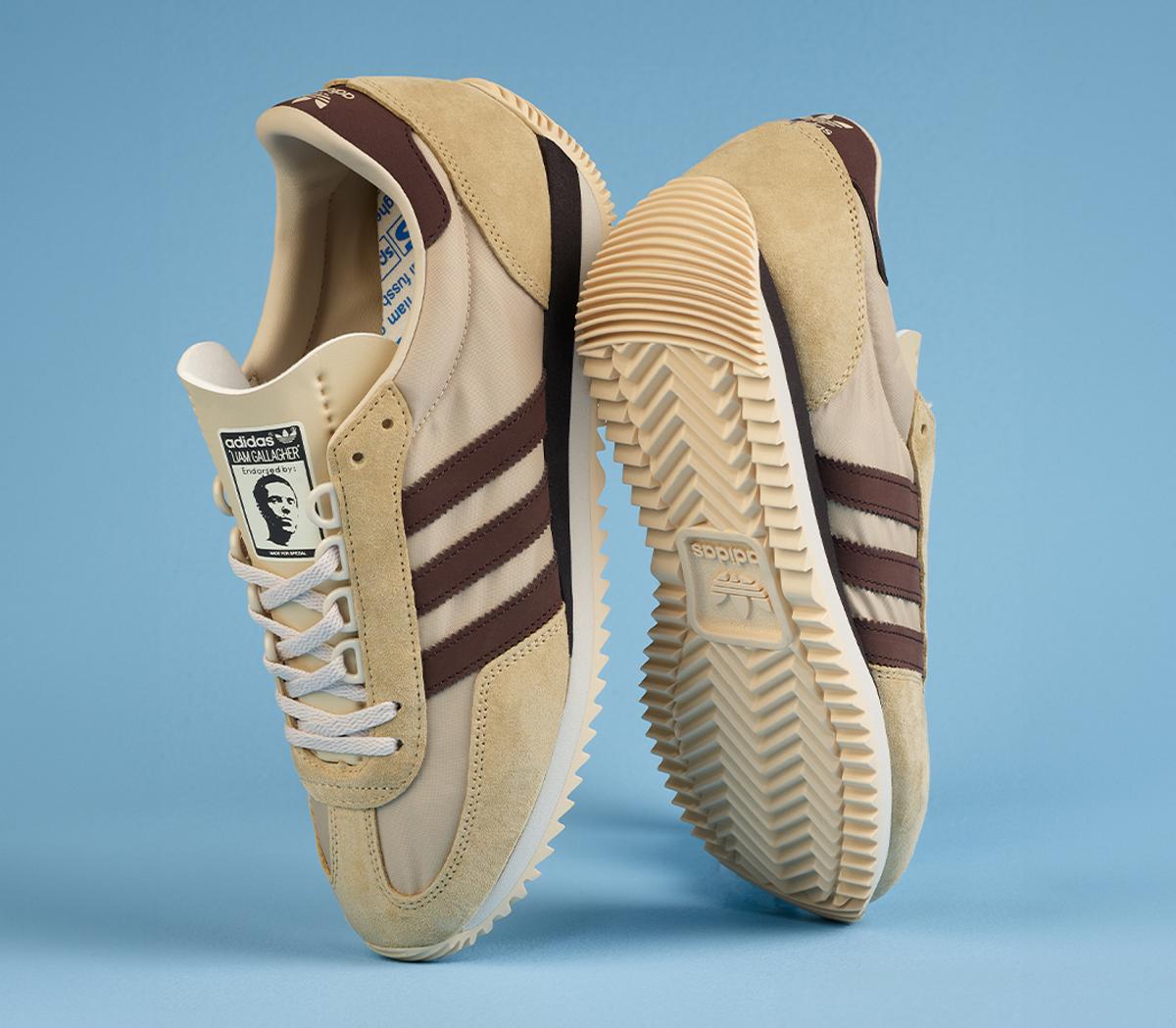 adidasLG Achille SPZL TrainersStone Khaki Wonder Beige Wonder White