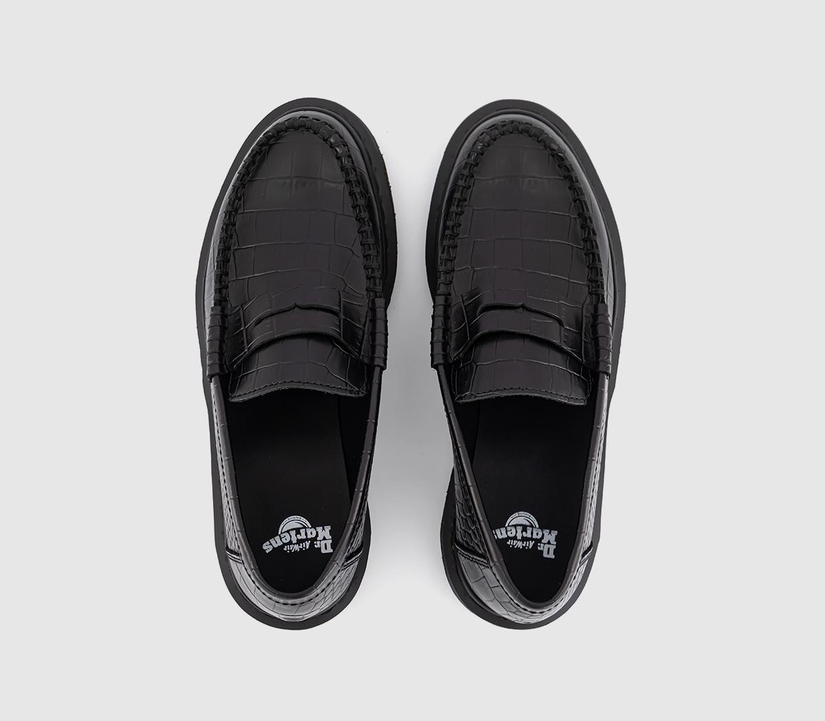 Dr. MartensPenton LoafersBlack Atlas Crocs