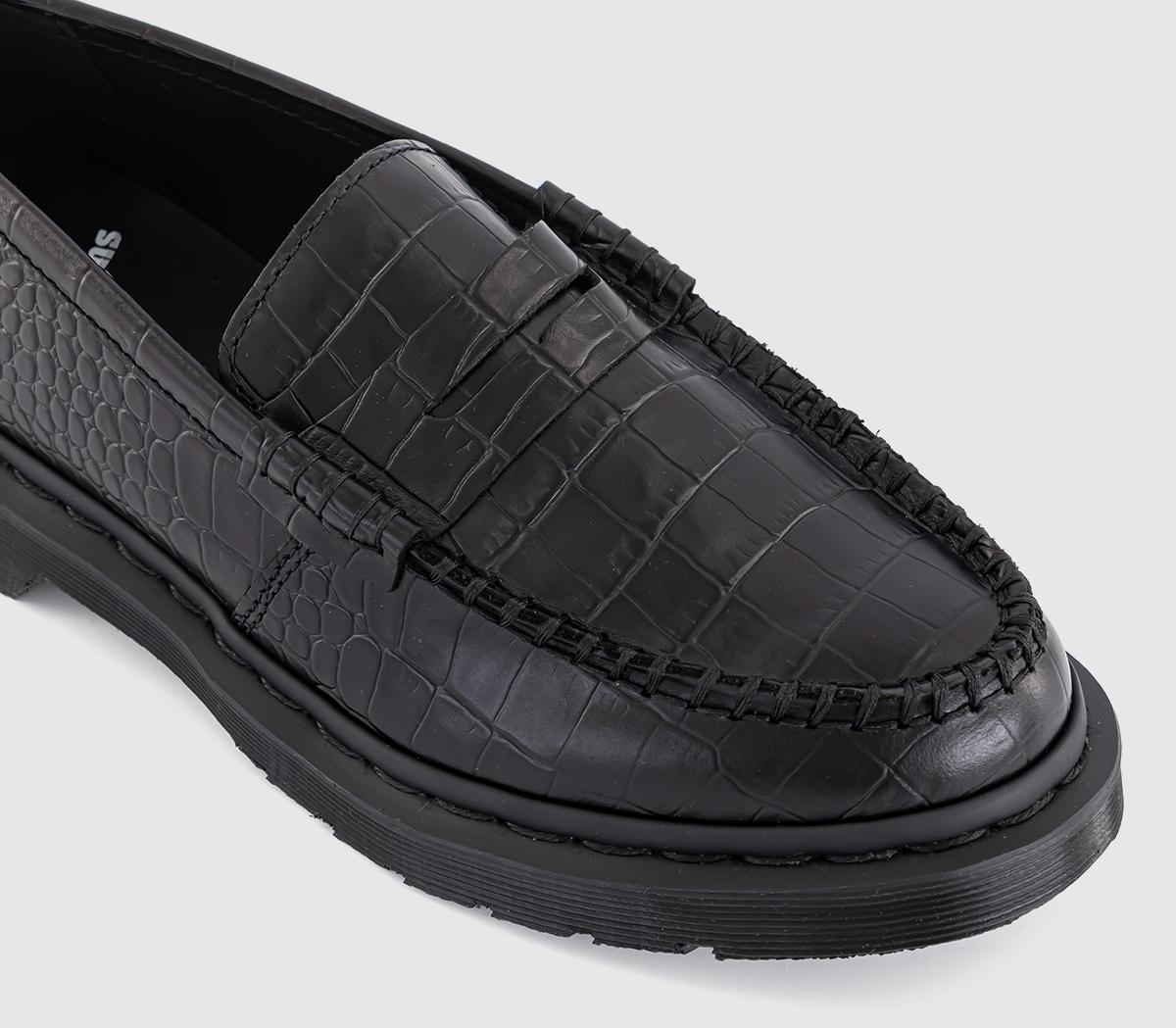 Dr. MartensPenton LoafersBlack Atlas Crocs